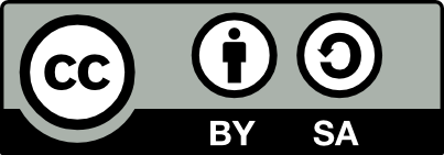 Lizenz-Symbol Namensnennung-Share Alike 4.0 International